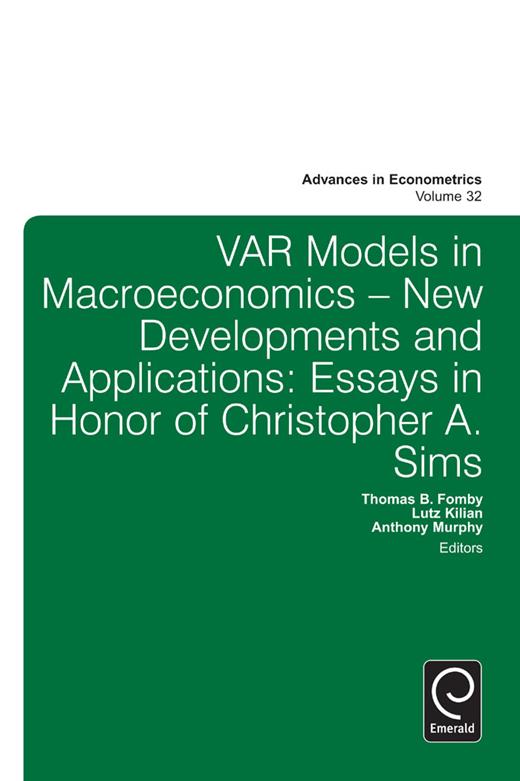 VAR Models in Macroeconomics – New Developments and Applications ...