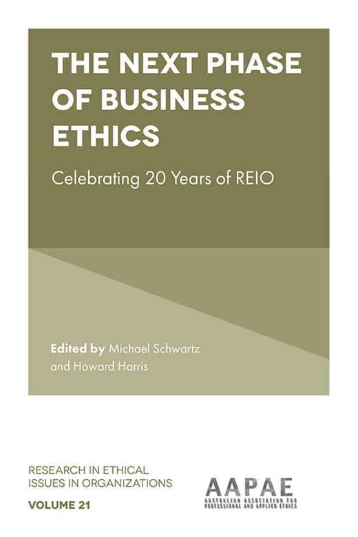 Debra R Comer Prelims | The Next Phase of Business Ethics: Celebrating 20 Years of ...