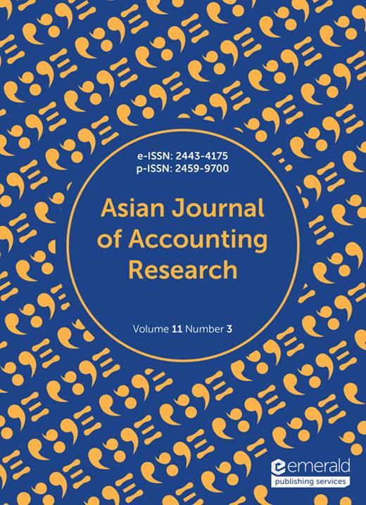 Asian Journal of Accounting Research | Emerald Publishing