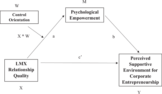 Hypothesized research model Refer to the image caption for details.
