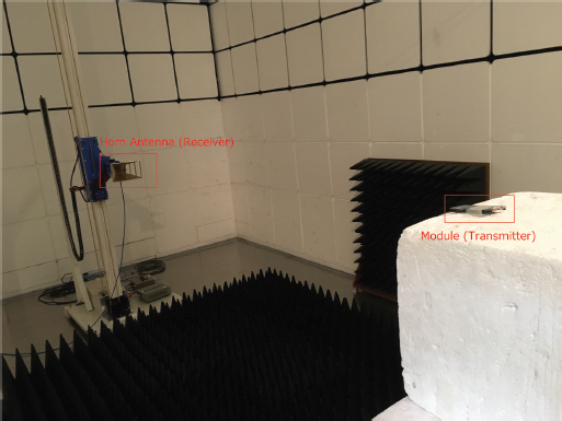 A diagram illustrates an experiment setup in a testing chamber.