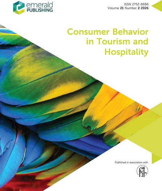 Consumer Behavior Abstract Volume 21 Issue 2 | Consumer Behavior in Tourism and Hospitality ...