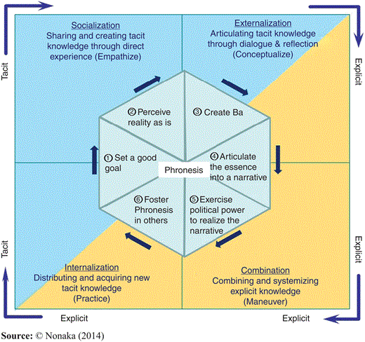 Figure 1 The dynamic knowledge triad.
