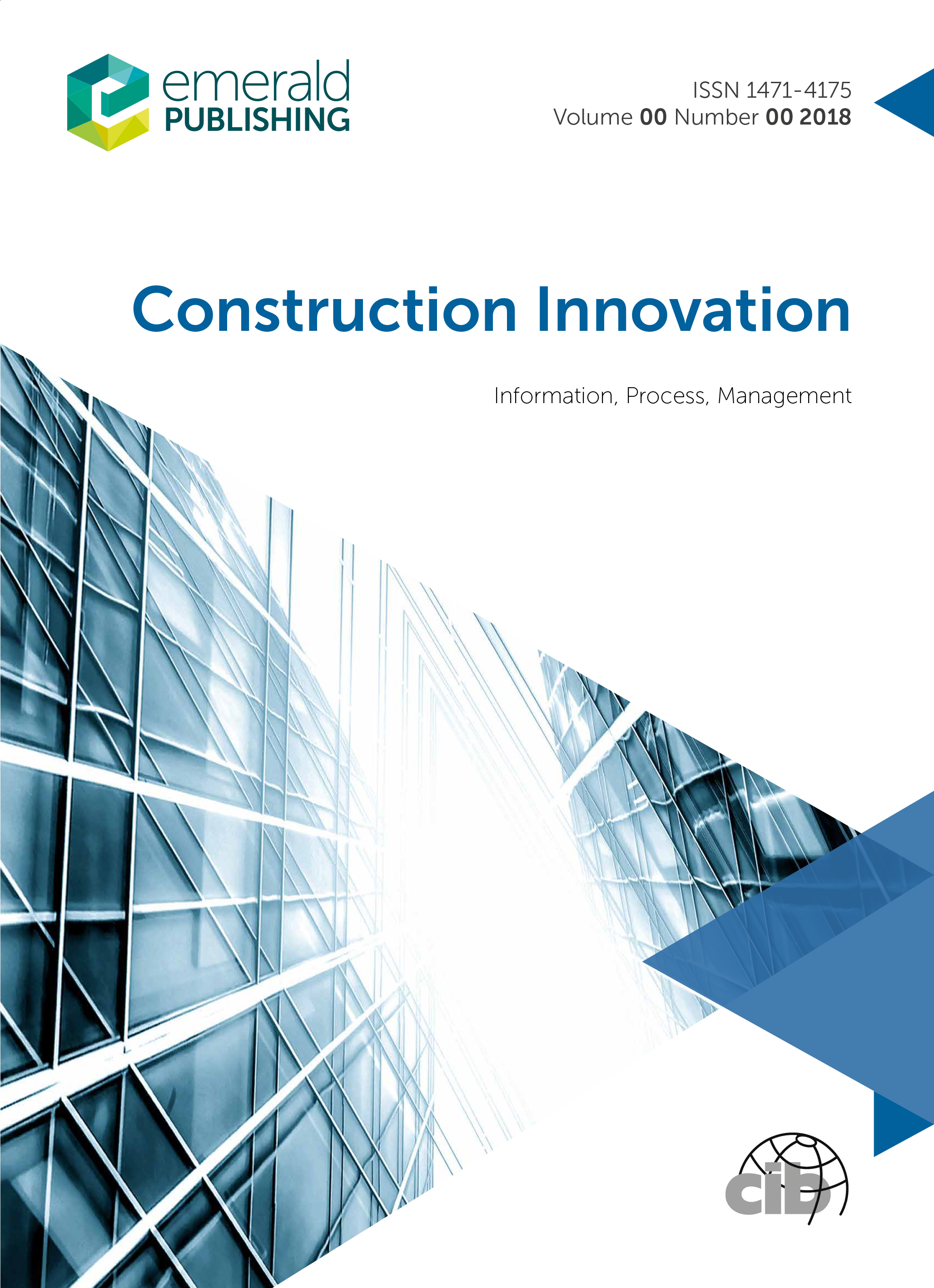 Volume 1 Issue 1 | Construction Innovation | Emerald Publishing