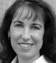 A profile box featuring a portrait with the face obscured and text listing Regina Bobak s full name, job titles, university affiliations, street address, and email address.