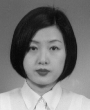 A profile box showing a portrait with the face obscured and text listing Hyeonjin Kim s doctoral student status, university, department, street address, telephone number, and email.