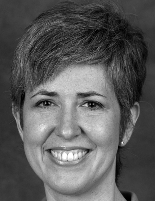 A portrait of Amanda Major with text listing her role at University of Central Florida, address, telephone number, and email.