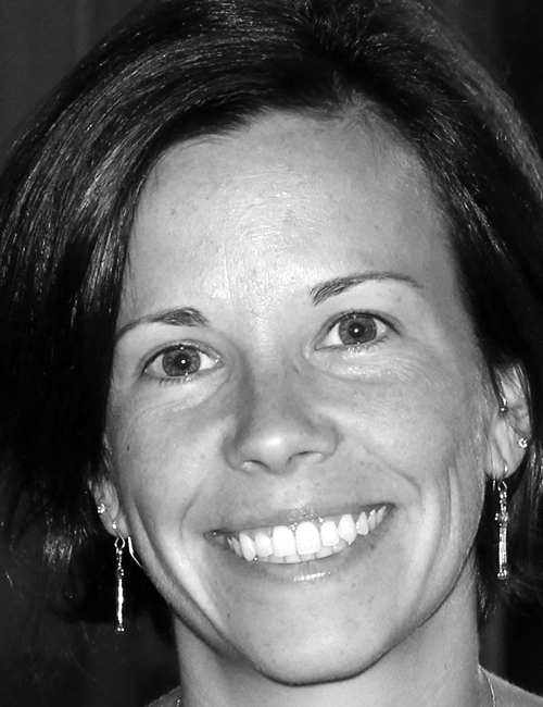 A portrait of Kristin A. Vincenzes with text listing her role at Lock Haven University, address in Pennsylvania, and email.