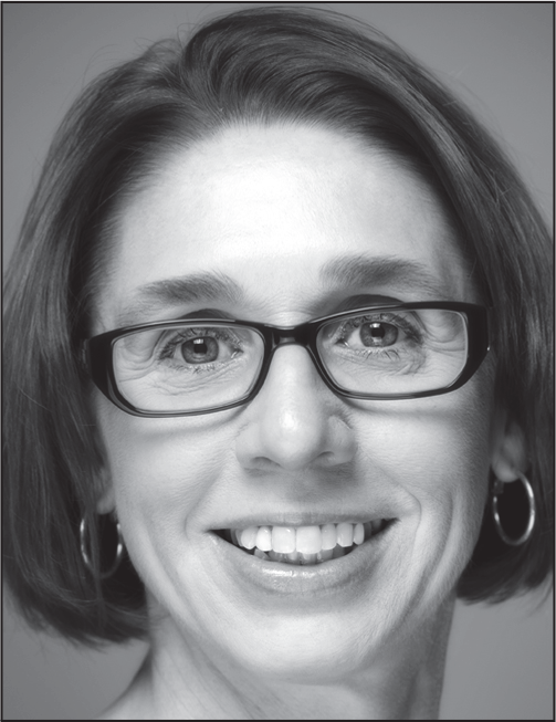 A portrait of Kathy Embry smiling, with her name, title, institution, and contact details below.