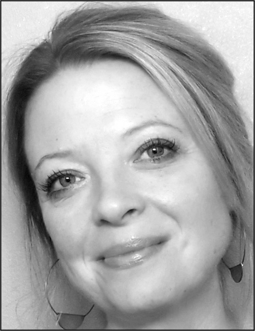 A professional black and white headshot of Beth Tuckwiller with her name and contact information.Her affiliation is with George Washington University.