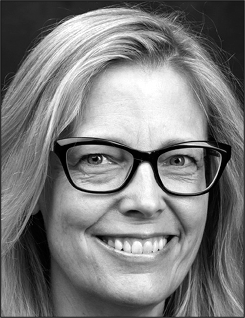 A portrait above the text Patti J. Berg dash Poppe comma Professor and Department Chair comma Department of Physical Therapy comma University of South Dakota.