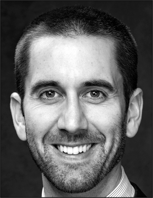 A portrait of Brendan M. Ness above text showing his name, academic title, program, institution, office address, and email contact.