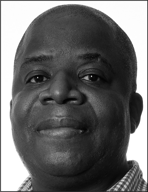 A portrait above the text Mapopa W. Sanga, Associate Professor and Coordinator at Southwestern Oklahoma State University, phone number, and email.