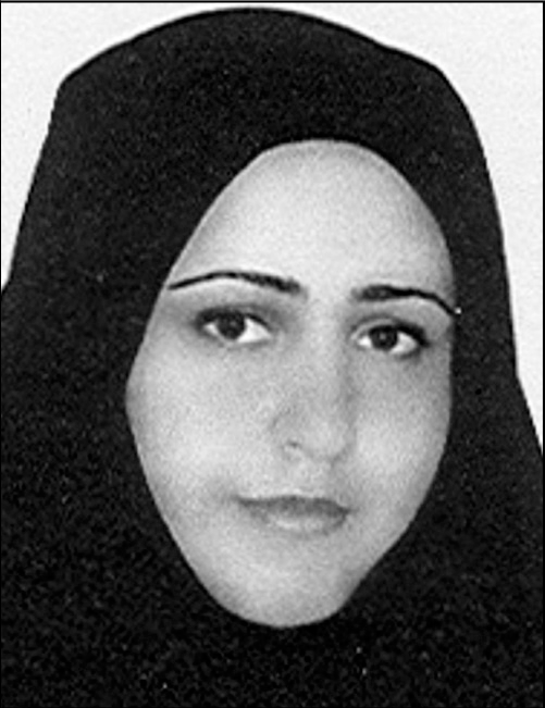 A portrait of Zohrehsadat Mirmoghtadaie.