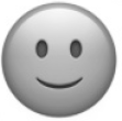 A smiling face emoji.