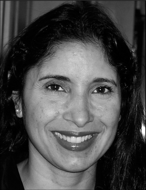 A portrait of Natalie B. Milman.