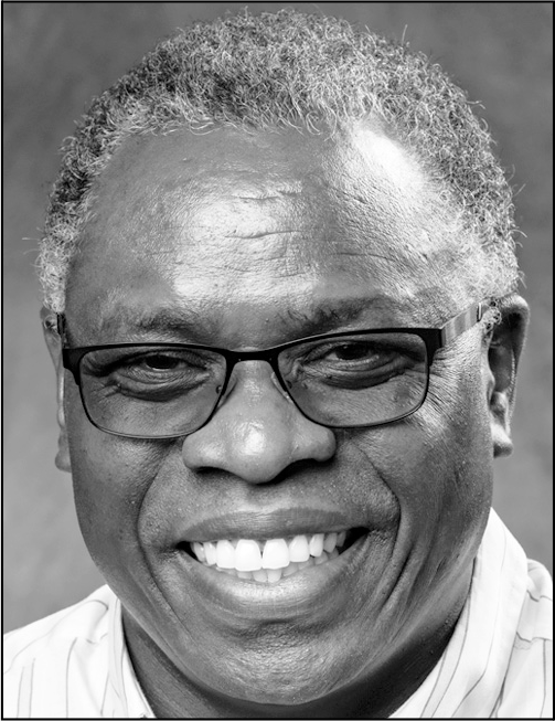 A portrait of Moses Ikiugu.