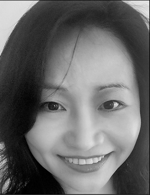 A portrait of Ke Zhang.
