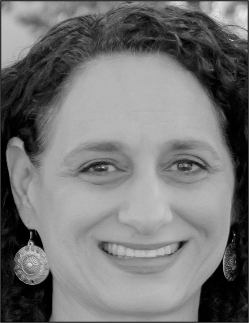 A portrait of Andrea Saltzman Martin.