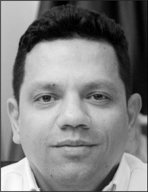 A portrait of Leonardo Herrera.