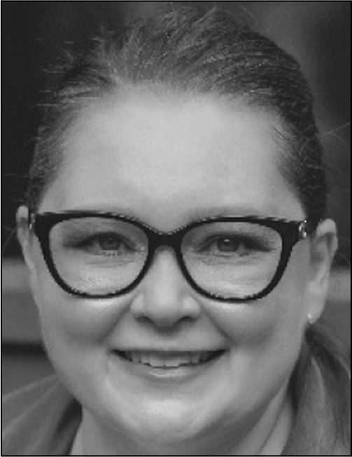 A portrait of Rebecca J. Blankenship.