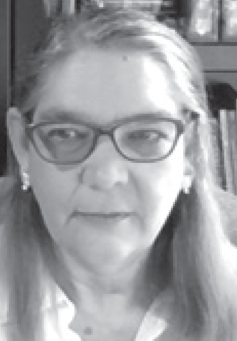 Portrait illustration of Victoria Brown with contact details and affiliation to the Department of Curriculum and Instruction, Florida Atlantic University.