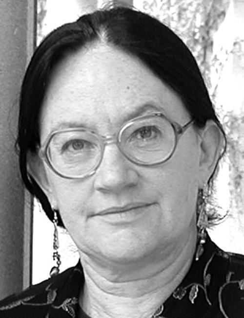 A portrait of Mary Emery with text identifying her as Associate Director at the North Central Regional Center for Rural Development, Iowa State University, including her address, phone number, email, and website.