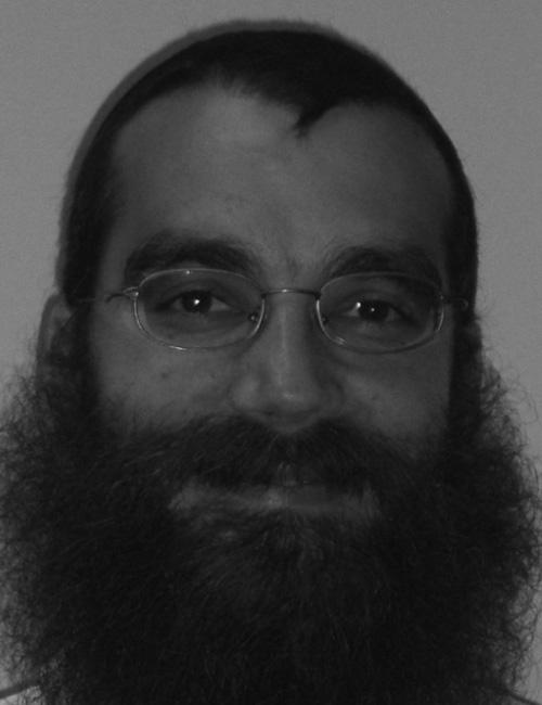 Black and white photo of Noteh Glogauer with contact info. He is Principal at Kesser Torah College in Sydney, Australia. Address, phone extension, and email are listed below.