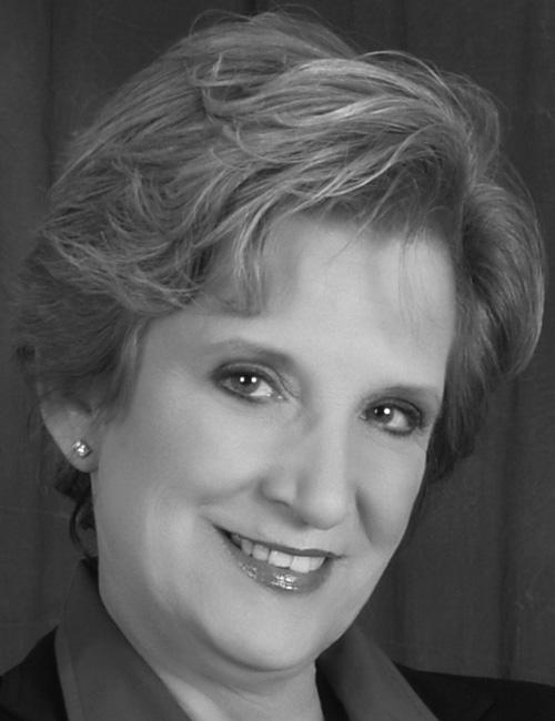 Headshot and contact info for Sharon DeVary of Palm Beach Atlantic University; includes address in Boynton Beach, FL, phone number, and email for academic or professional reference.