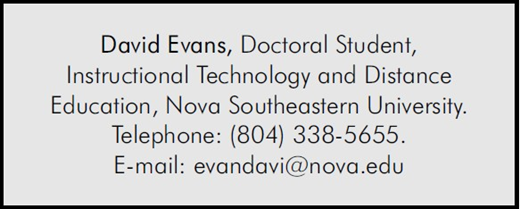 A photo of David Evans.