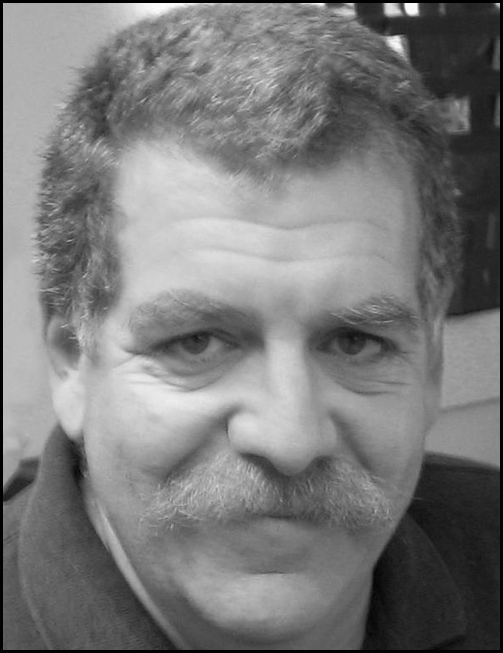 Black and white professional headshot of David Billett, Technology Resource Teacher at Henry T. Gage Middle School, LAUSD. Contact information is provided below his photo.