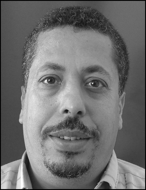 A black and white photo and contact information for Bassam Shaer, University of West Florida, Electrical and Computer Engineering Department.