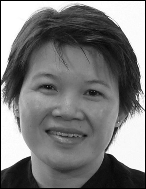 Photo of Tracy Lau, a student at George Washington University, with her contact information.