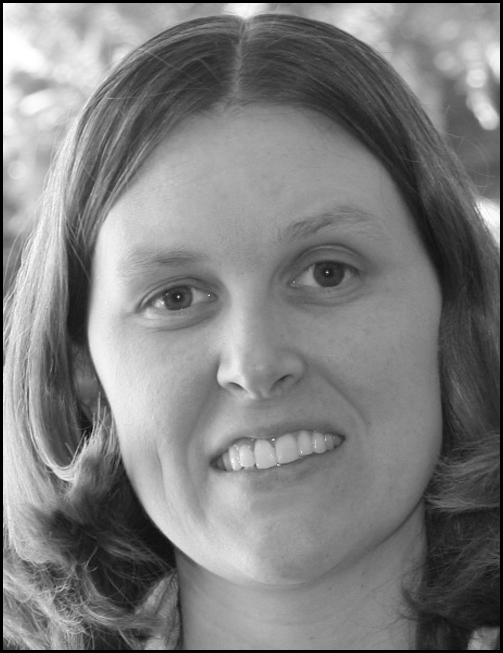 Black and white photo of Leanna Archambault, Assistant Professor full contact information.