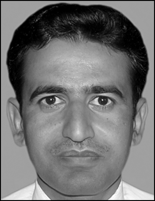 A portrait of a man above text identifying Shahinshah Babar Khan of P A E C Model College in Islamabad, Pakistan, with his email address shown inside a bordered rectangle.