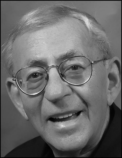 A portrait of a man above text identifying Irving H. Buchen of Capella University, with his Fort Myers, F L address and email displayed inside a bordered rectangle.