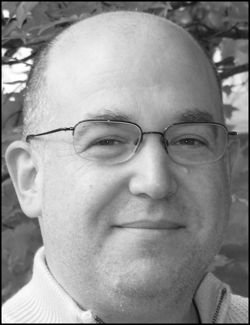 A portrait of a man above text identifying Gary Dietz, Product Marketing Manager for Blackboard Collaborate, with his Amherst, N H address, telephone number, and email inside a bordered rectangle.