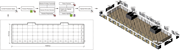 A diagram illustrating a design approach using dynamic programming and genetic algorithms to generate optimal deliverables from as-built geometric inputs.