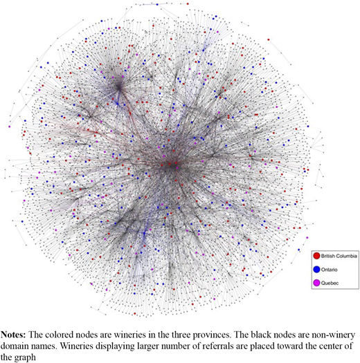 Augmented digital network in three provinces Refer to the image caption for details.