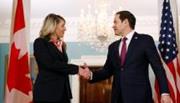Canadian Foreign Minister Melanie Joly meets Secretary of State Marco Rubio in Washington to discuss threatened tariffs, January 29, 2025 (Anna Moneymaker/Getty Images)