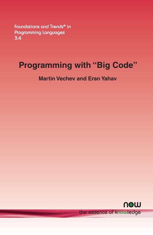 Programming with “Big Code” | Foundations and Trends in Programming ...