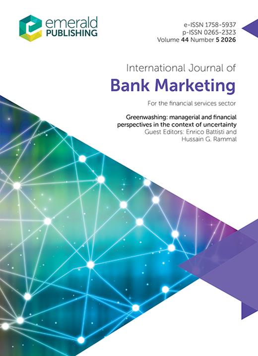 Volume 44 Issue 5 | International Journal of Bank Marketing | Emerald ...
