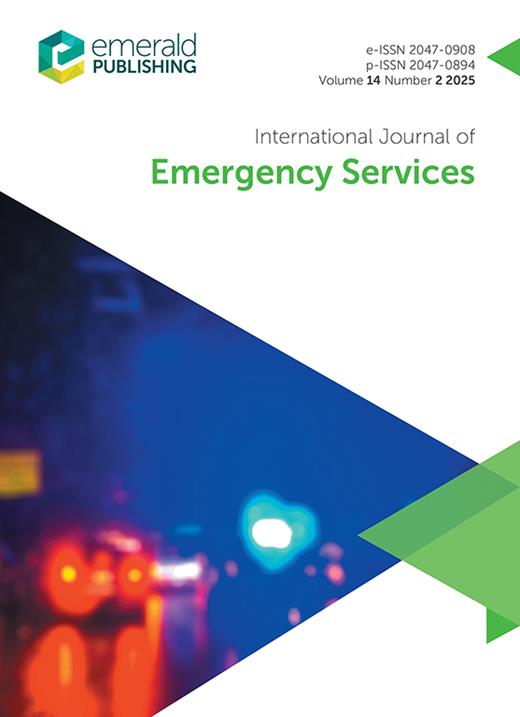 Editorial: International Journal of Emergency Services, Volume 14 ...
