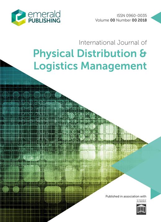 Distribution In Logistics Volume 38 Issue 3 | International Journal of Physical Distribution ...