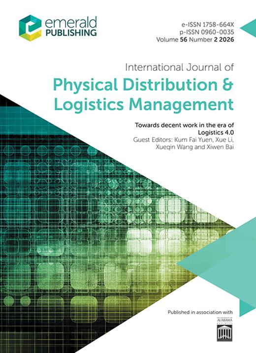 Guest editorial: Towards decent work in the era of Logistics 4.0 ...