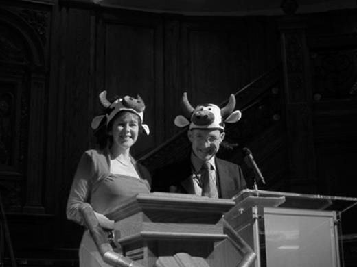 Ian and Jo Hope with suitable personal protective equipment Refer to the image caption for details.