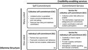 A diagram of the ordonomic governance matrix.