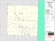 A Map of Washington County Oregon Section 33 showing tax lots, parcel acreages, roads, section references and assessment details.