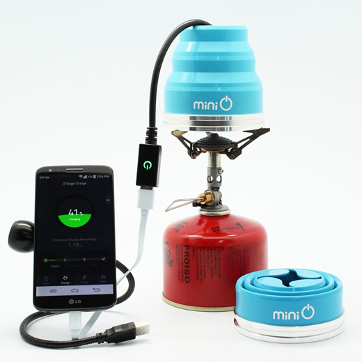 A typical portable TEG with 5 W USB power (from Ajirangi69) Refer to the image caption for details.