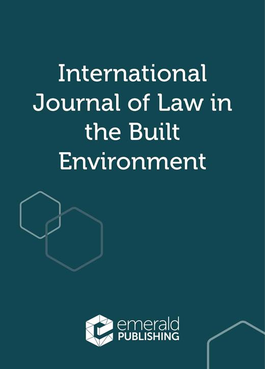 Special issue on addressing global challenges for a sustainable built ...